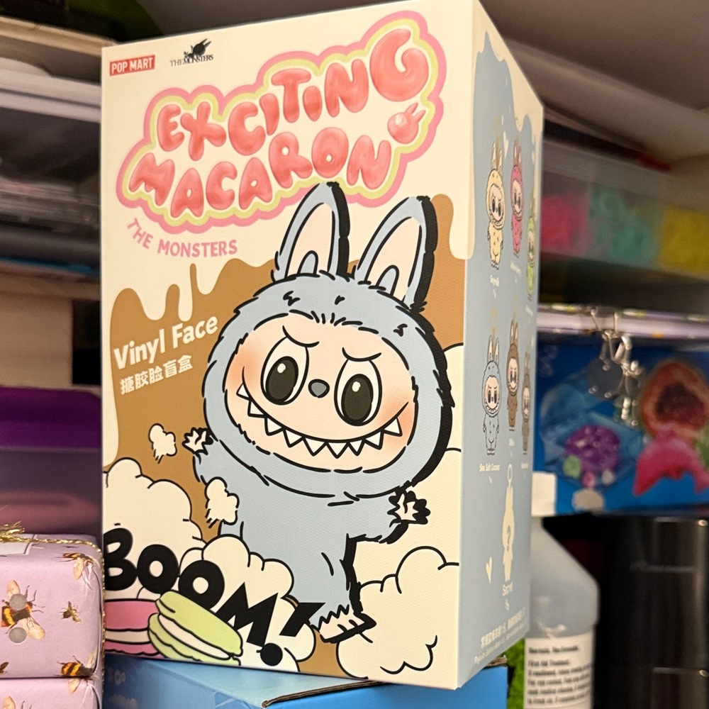 Exciting Macaron Vinyl Face Labubu - SECRET!! Chestnut Cocoa!